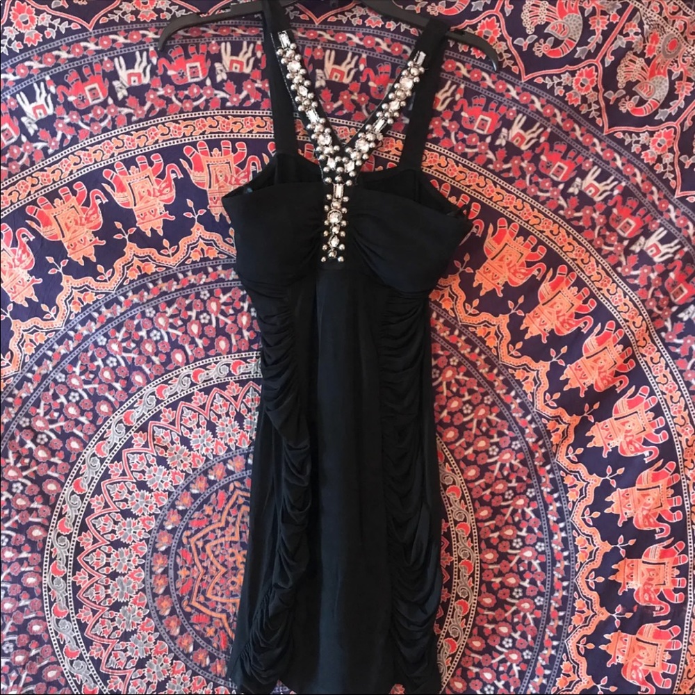 Junior’s Black Party Dress